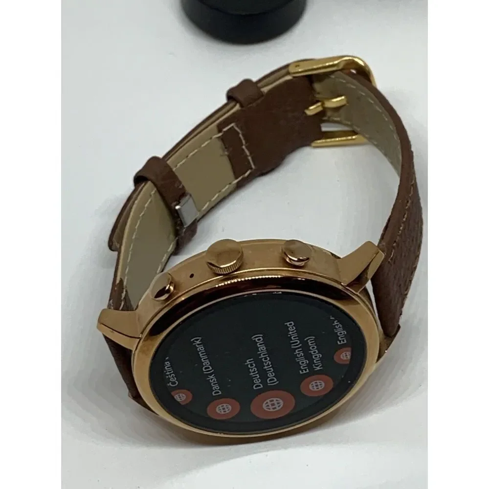 Fossil Gen 4 Authentic Digital Dial Smart Watch Custom Band FTW6018 QT768